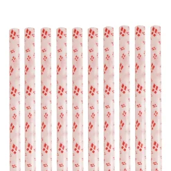 - Sugerør med flag, genanvendelige - 10 stk.^Royal Series Online