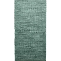 Rug Solid - Bomuldstæppe, jade - 140x200 cm.^ Hot