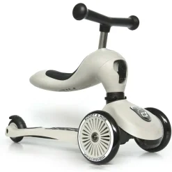 - Highway Kick 1 - Scooter / Løbehjul - Lysegrå - Ash*Scoot and Ride New