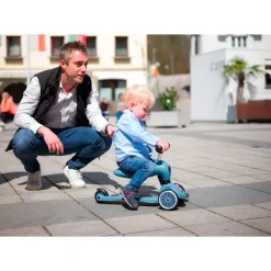 - Highway Kick 1 - Scooter og løbehjul - Steel - Blå^Scoot and Ride Discount