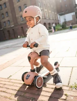 - Highway Kick 1 Push and Go - Løbehjul - Mocha^Scoot and Ride Hot