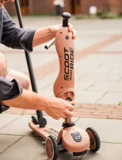 - Highway Kick 1 Push and Go - Løbehjul - Mocha^Scoot and Ride Hot