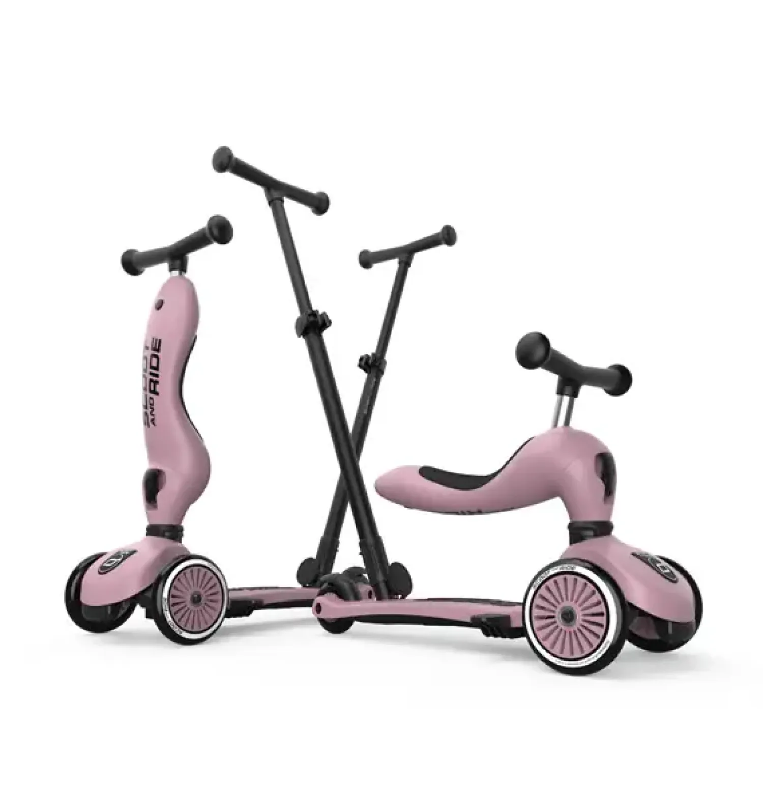- Highway Kick 1 Push and Go - Løbehjul - Wildberry*Scoot and Ride Discount
