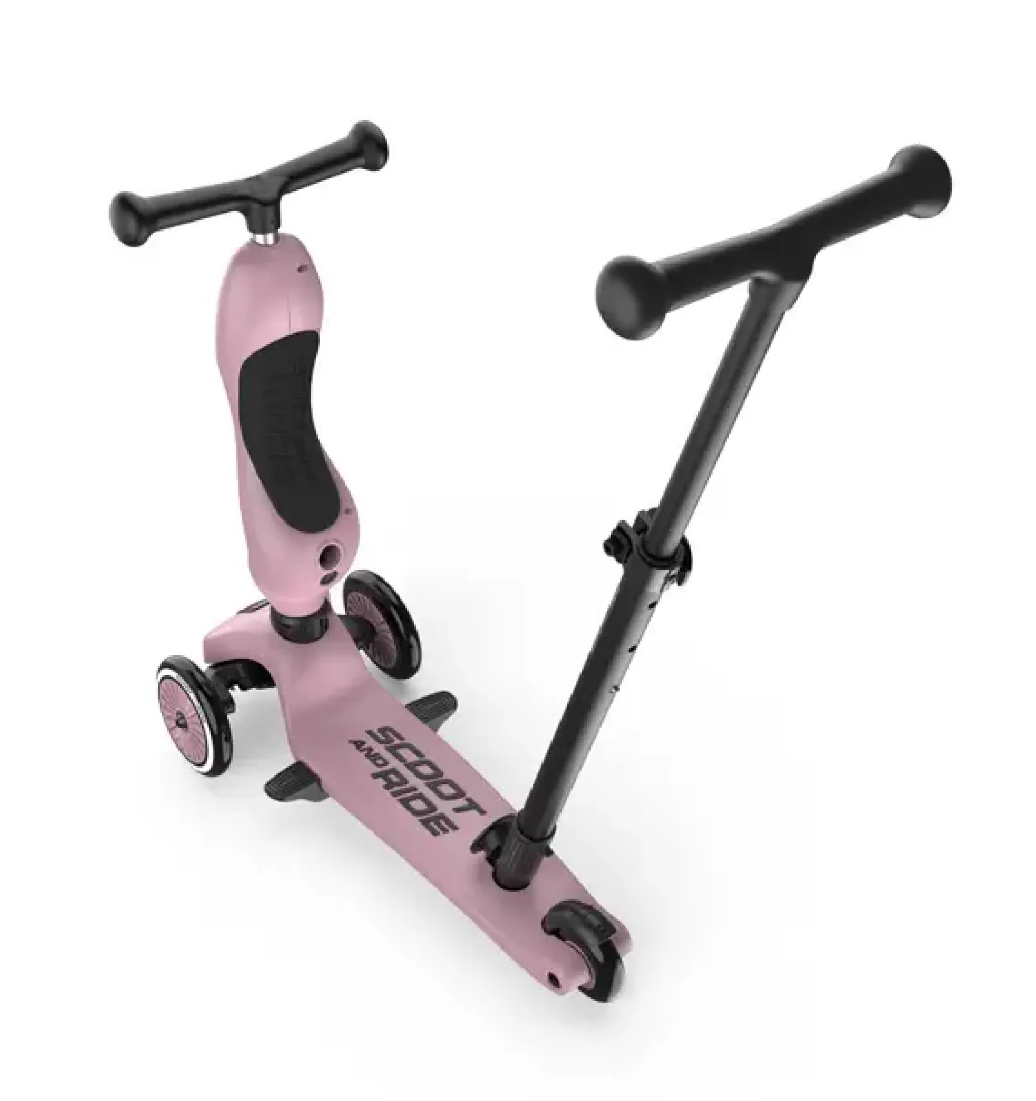 - Highway Kick 1 Push and Go - Løbehjul - Wildberry*Scoot and Ride Discount