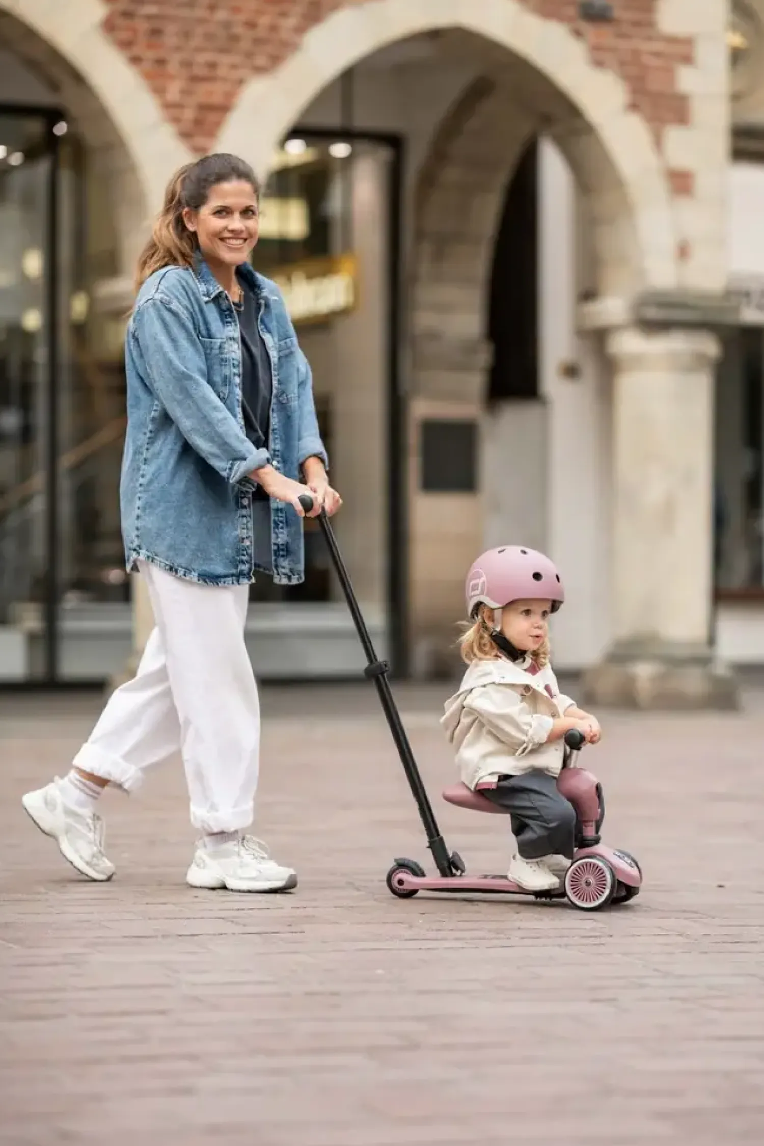 - Highway Kick 1 Push and Go - Løbehjul - Wildberry*Scoot and Ride Discount