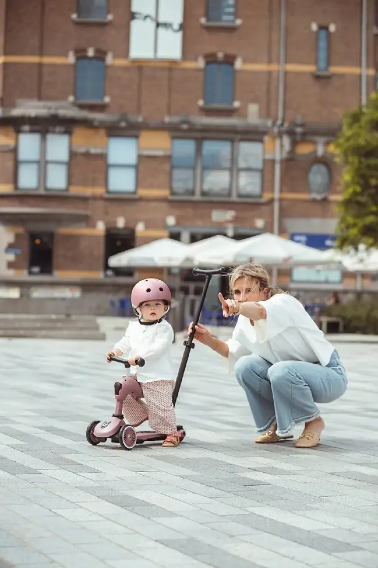 - Highway Kick 1 Push and Go - Løbehjul - Wildberry*Scoot and Ride Discount