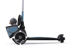 - Løbehjul med Lys, Highway Kick 2 Lifestyle Reflective, Steel, blåt*Scoot and Ride