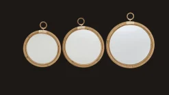 Sika design - Ella Spejl - rattan - small - Ø 40 cm^ Outlet