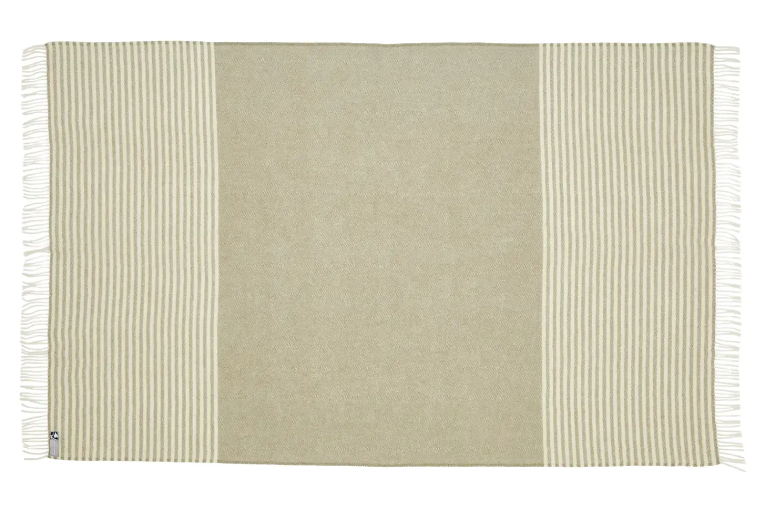 - Plaid - Bogø - Light Green/Lys Grøn - 140x240 cm^Silkeborg Uldspinderi