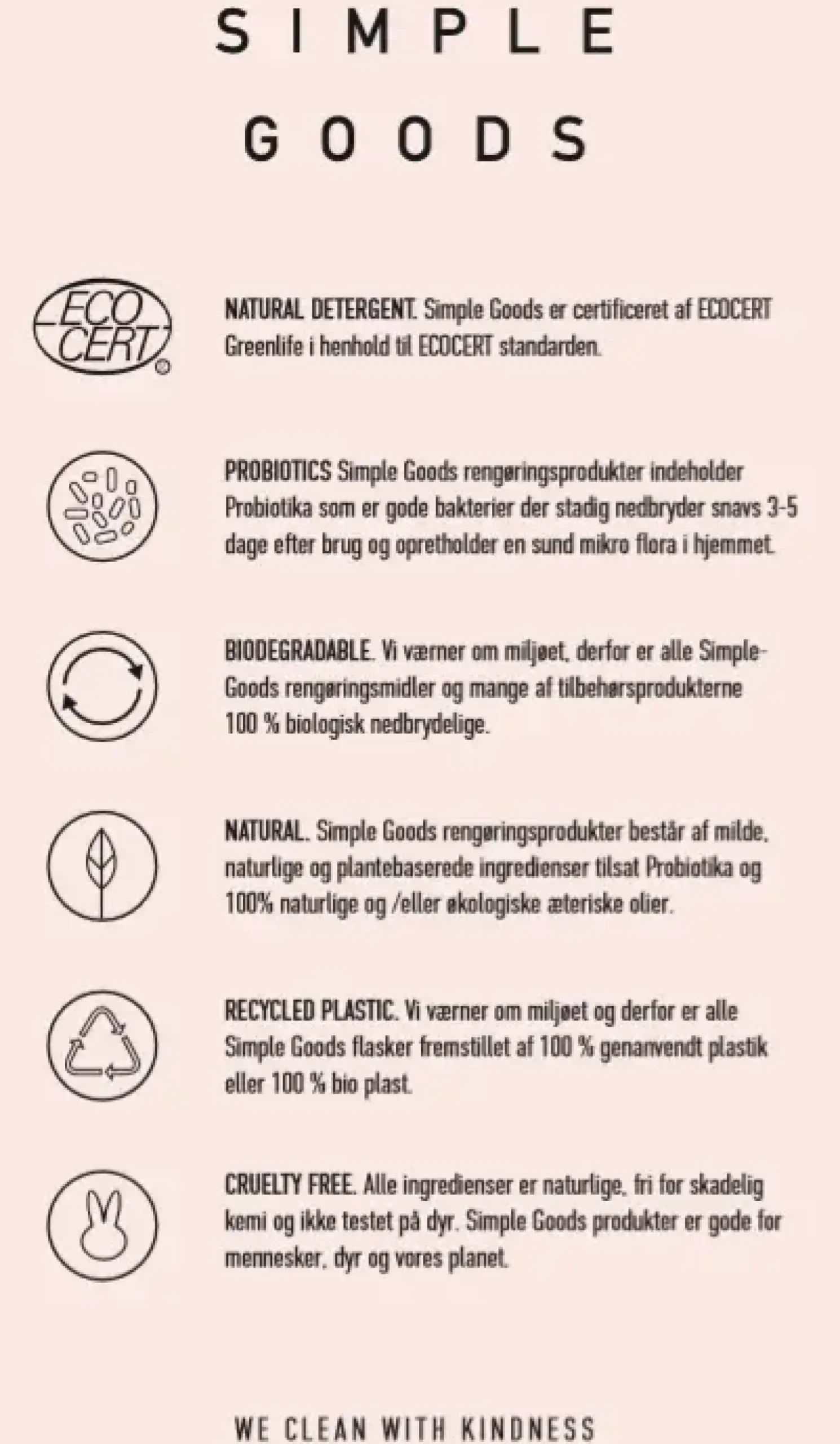 - Universal Cleaner - Universal Rengøringsmiddel^Simple Goods New