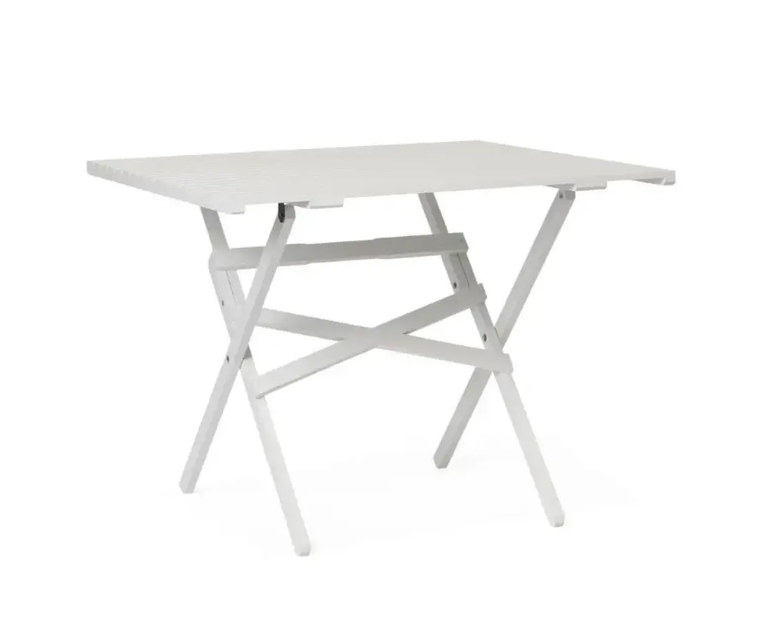 - Havebord - Vallø Lamel 70 - Hvid - 70x70 cm^Skovshoved Møbelfabrik Discount