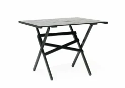 - Havebord - Vallø Lamel 70 - Sort - 70x70 cm^Skovshoved Møbelfabrik Best