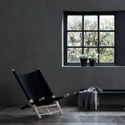 - Savstol - Forester - Sort - ben i lys Bøg^Skovshoved Møbelfabrik Outlet