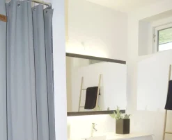 - Badeforhæng - Orlando - Lysegrå - 150x200 cm^Skriver Collection Online