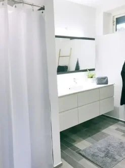 Skriver Collection - Badeforhæng - Orlando - Hvid - 145x200 cm^ Best