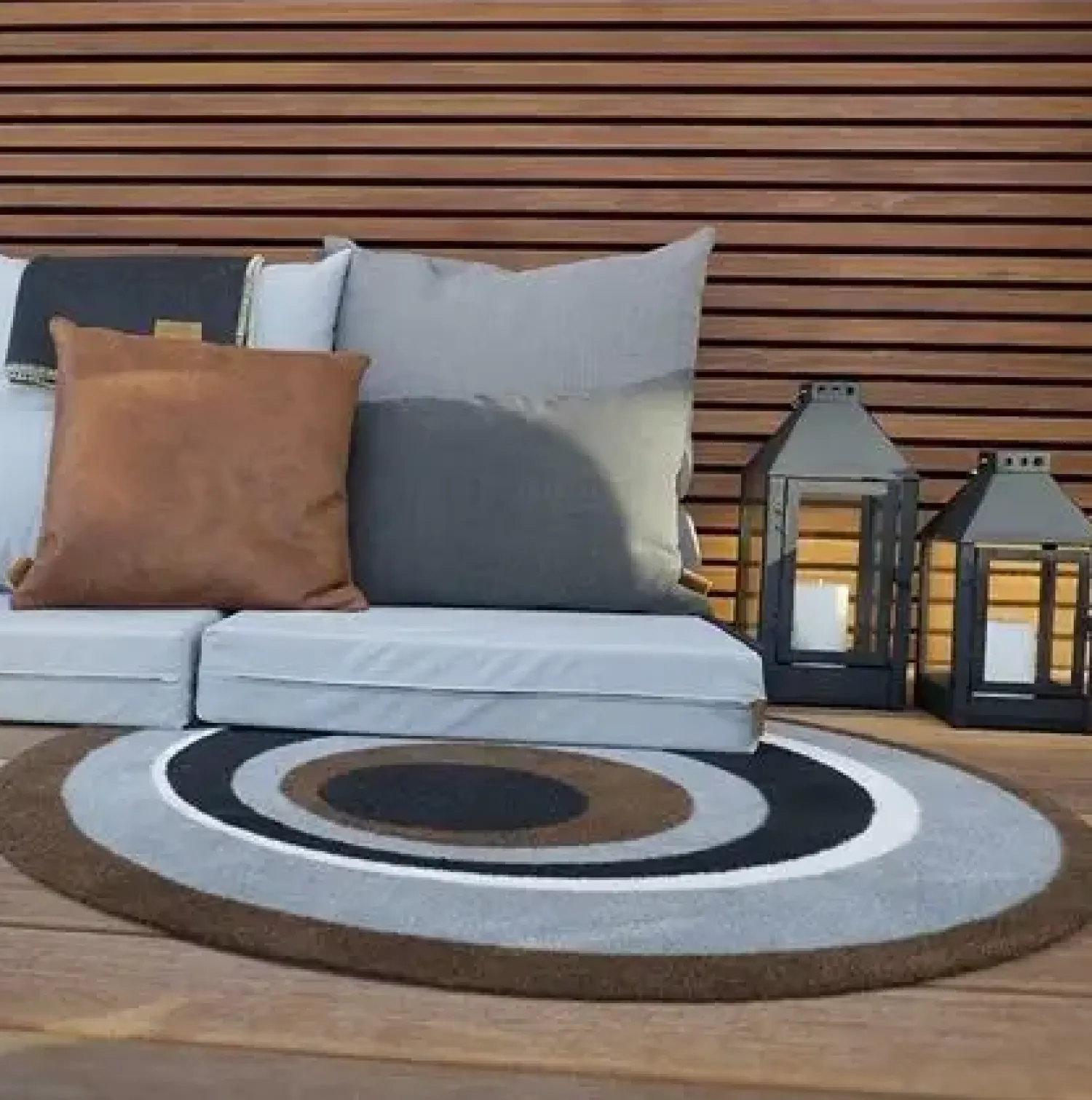 - Light Grey Outdoor Orlando - 65 x 65 cm*Skriver Collection Hot