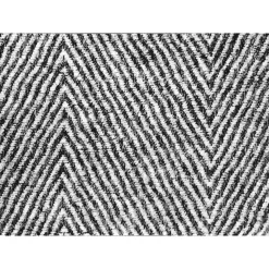 - Måtte - TrendMat Delux - Herringbone - grå - 85x150 cm^Skriver Collection Online