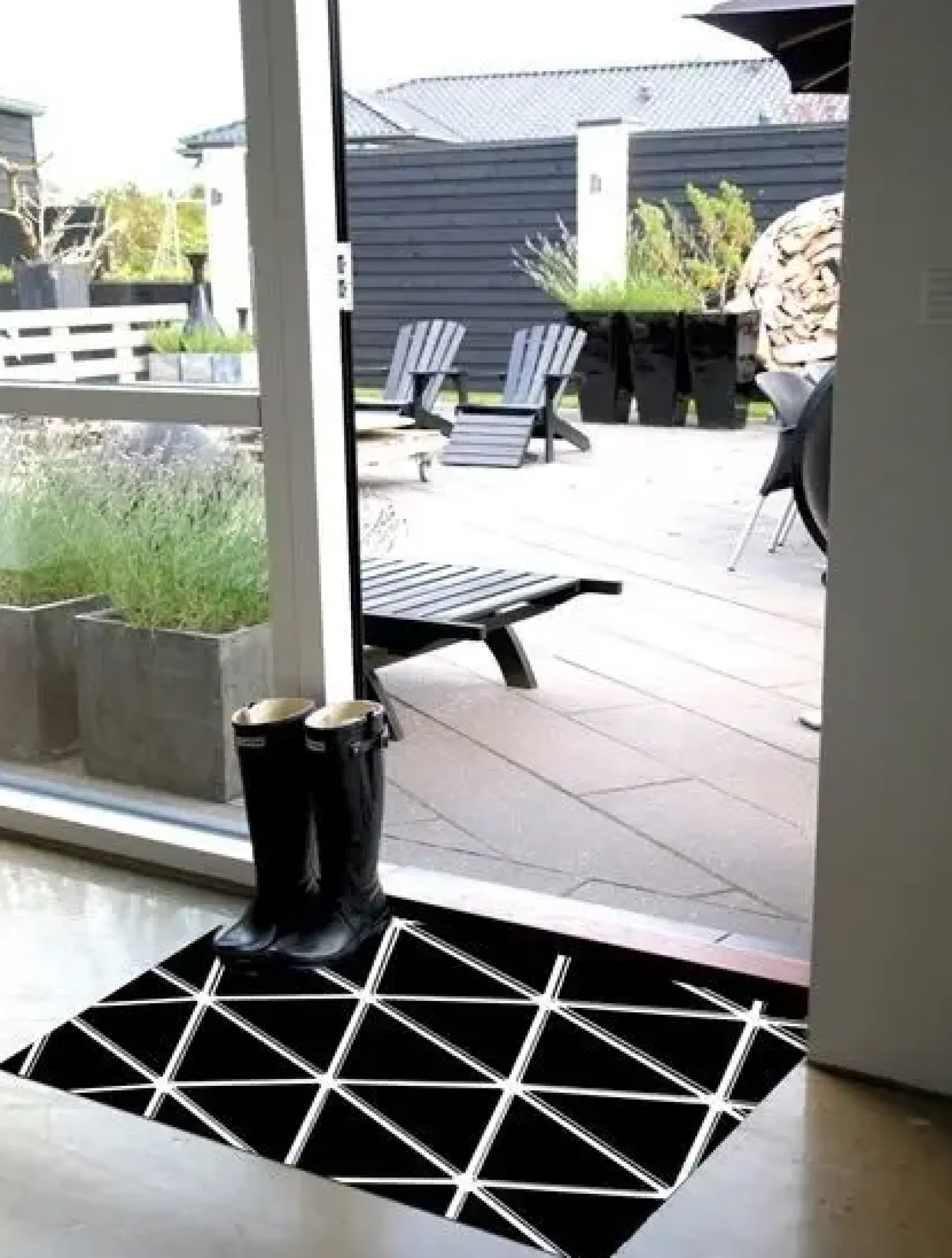 - Måtte - TrendMat Delux - graphic - 85x150 cm^Skriver Collection