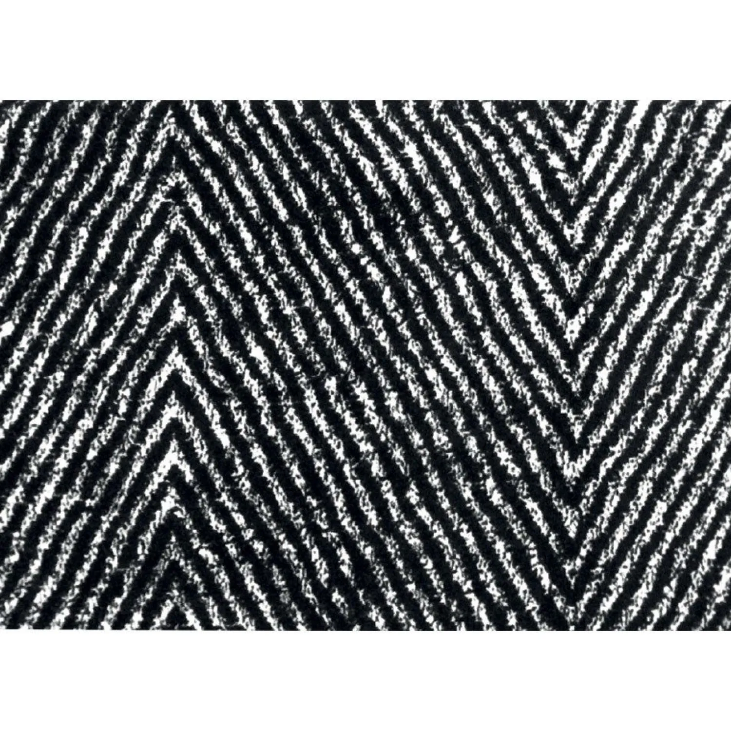 - Måtte - TrendMat Delux - Herringbone - sort - 200x300 cm*Skriver Collection New