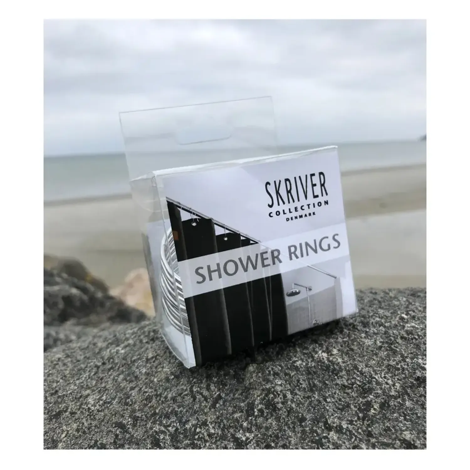 - Ophængsringe til badeforhæng - 12 stk.*Skriver Collection Hot