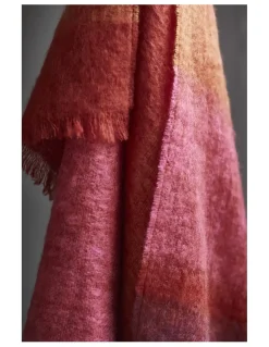 - Plaid - Nanna Ditzel - orange/pink - 140x190 cm^Skriver Collection Sale