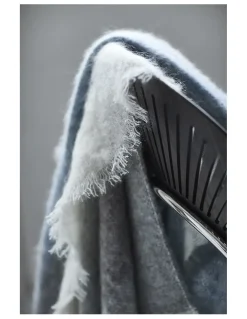 - Plaid - Nanna Ditzel - blue/grey - 140x190 cm*Skriver Collection