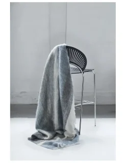 - Plaid - Nanna Ditzel - blue/grey - 140x190 cm*Skriver Collection