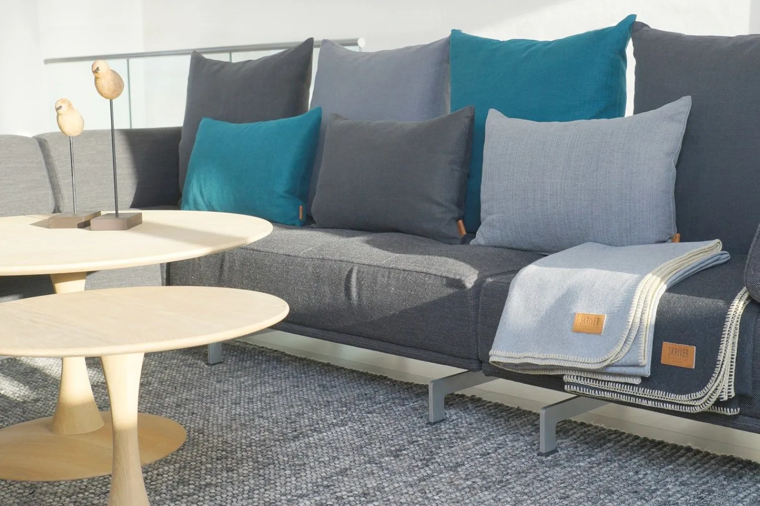 - Pude - Hotmadi - lysegrå - 65x65 cm^Skriver Collection Sale