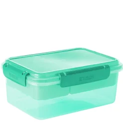 - Bento Lunch Box - Madkasse med aftagelig sandwichbakke og snackbakke - 2,0 l -*Smash Discount