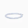 Soï - Aquamarin - Krystal armbånd - mod - 4MM* Clearance