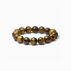 Soï - Chunky Tiger Eye - Krystal armbånd - Healing - 12 mm* Online