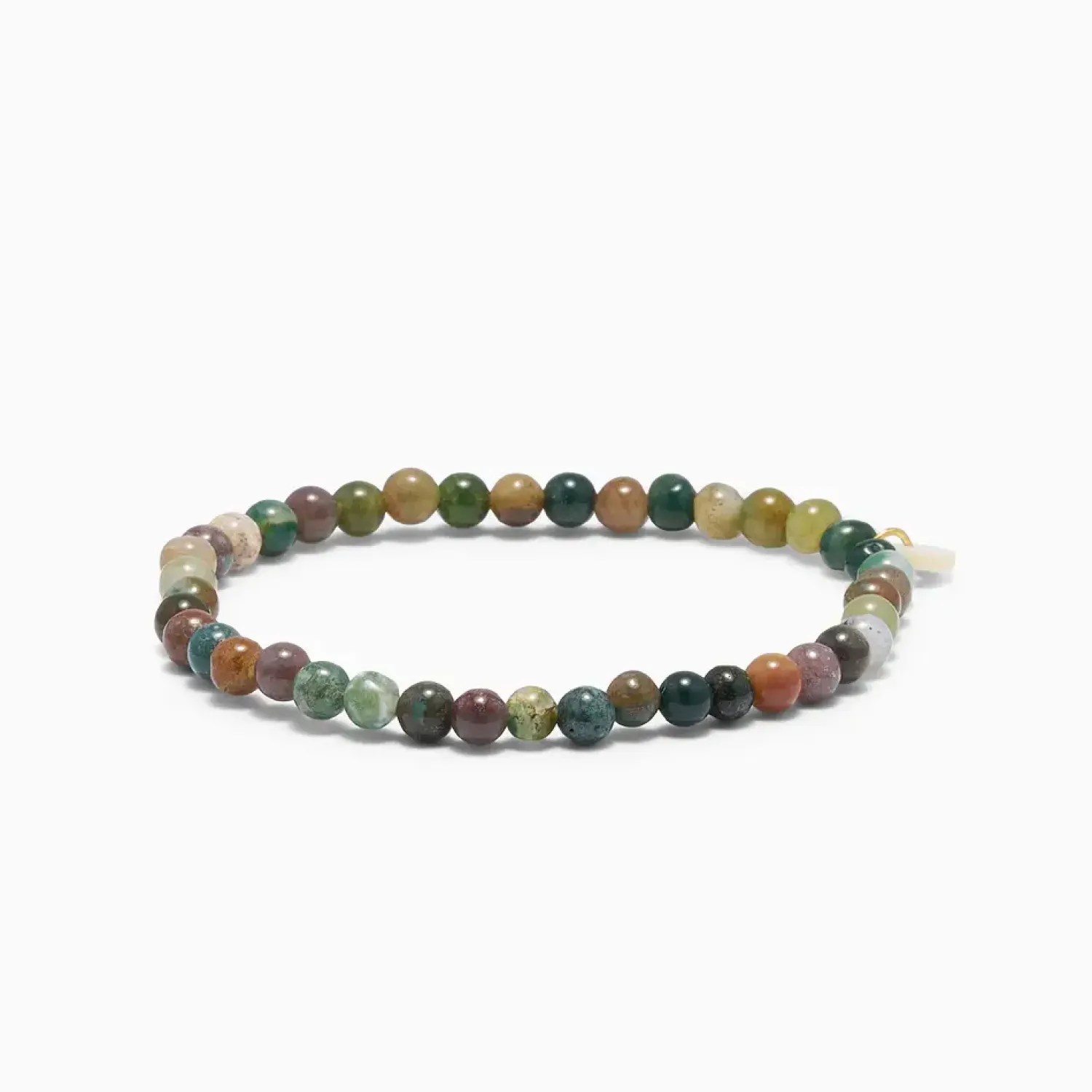 Soï - Indian Agate - Krystal armbånd styrke - 4 mm* Outlet