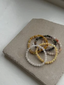 Soï - Orange Aventurin - Krystal armbånd - glæde - 6 MM^ Best