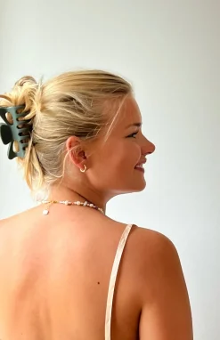 Soï - Perlehalskæde med Turmalin - Krystal halskæde^