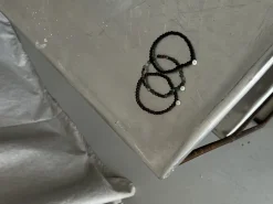 Soi - Blackstone - Krystal armbånd - Grounding - 4 mm*