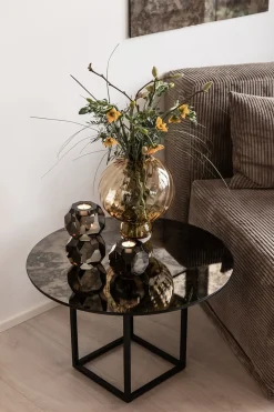 - Sofabord - Shade Coffee Table - Black/Brown - Ø60 cm^Specktrum New