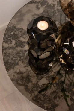 - Sofabord - Shade Coffee Table - Black/Brown - Ø60 cm^Specktrum New