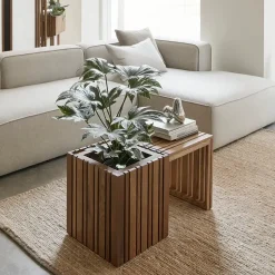 - Bord - GrowTABLE - Mørk Eg^Squarely Copenhagen Outlet