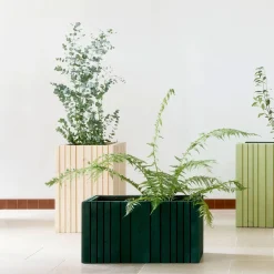 - Plantekasse - Unfold SQUARE TALL - Natur - 47 x 52 x 70cm*Squarely Copenhagen Sale