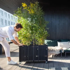 - Plantekasse - GrowLARGE - Sort Ask*Squarely Copenhagen Online