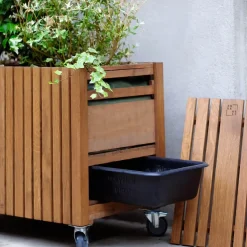 - Plantekasse - GrowLARGE - Mørk Eg - 90x45x52cm*Squarely Copenhagen Clearance