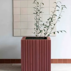 - Plantekasse - Unfold SQUARE - Forest Green - 60 x 60 x 56 cm*Squarely Copenhagen Hot
