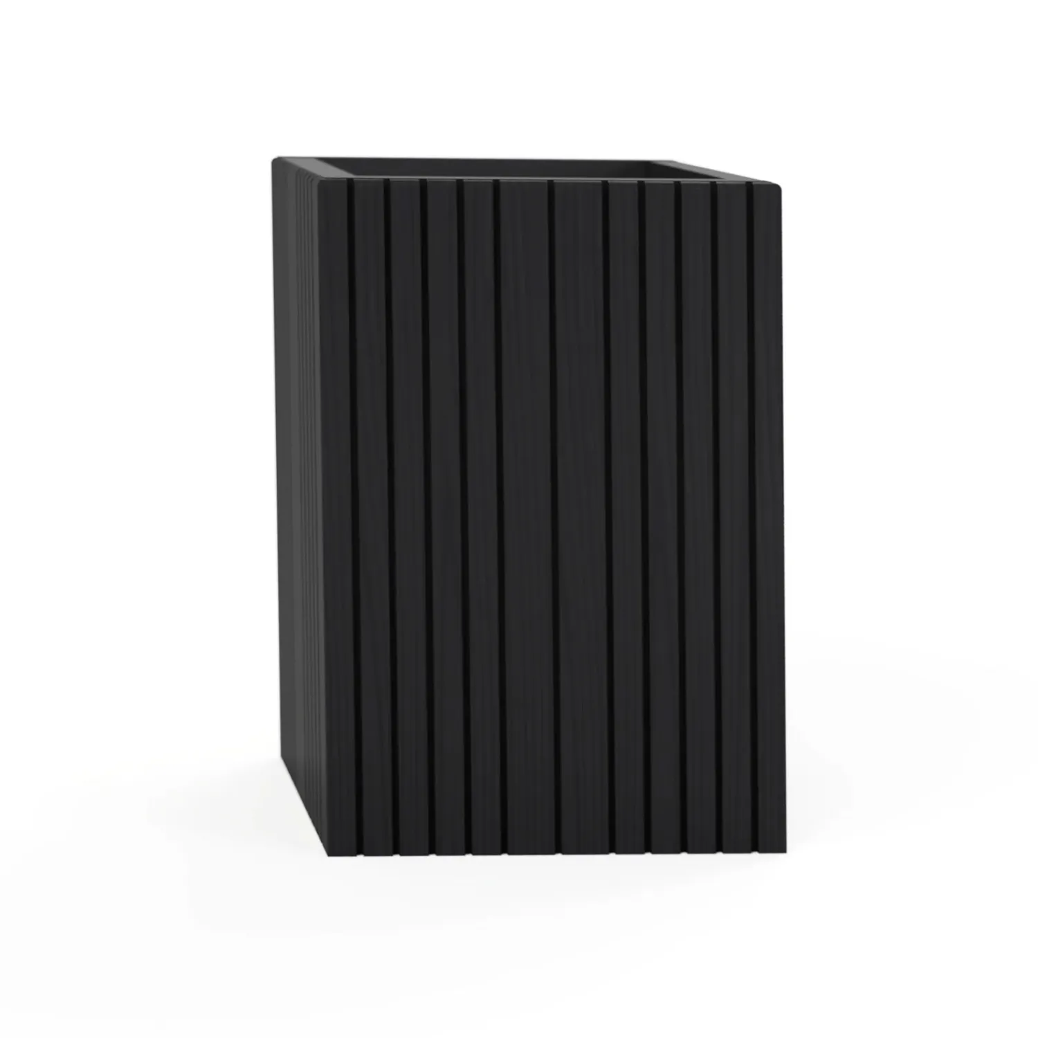 - Plantekasse - Unfold SQUARE TALL - Sort - 47 x 52 x 70cm^Squarely Copenhagen Clearance