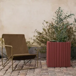 - Plantekasse - Unfold SQUARE - Natur - 60 x 60 x 56 cm*Squarely Copenhagen