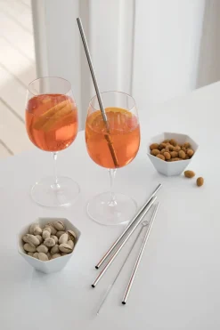 - 4 LIGE SUGERØR + 1 BØRSTE^Steel Function Outlet