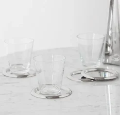 - BORDBRIK TIL VINFLASKE 4 STK. Ø10 CM.^Steel Function Sale