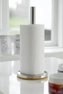 - KØKKENRULLEHOLDER STÅL/ORANGE*Steel Function Hot