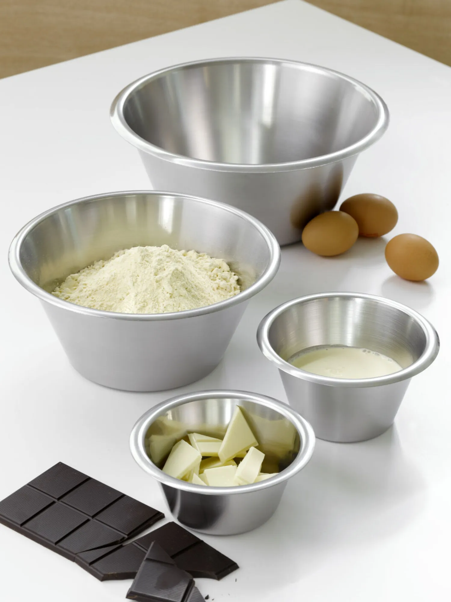 - KØKKENSKÅL 1/2 LTR.^Steel Function Best