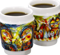 - KUNSTKOPPER HAPPY FOX PORCELÆN*Steel Function Discount