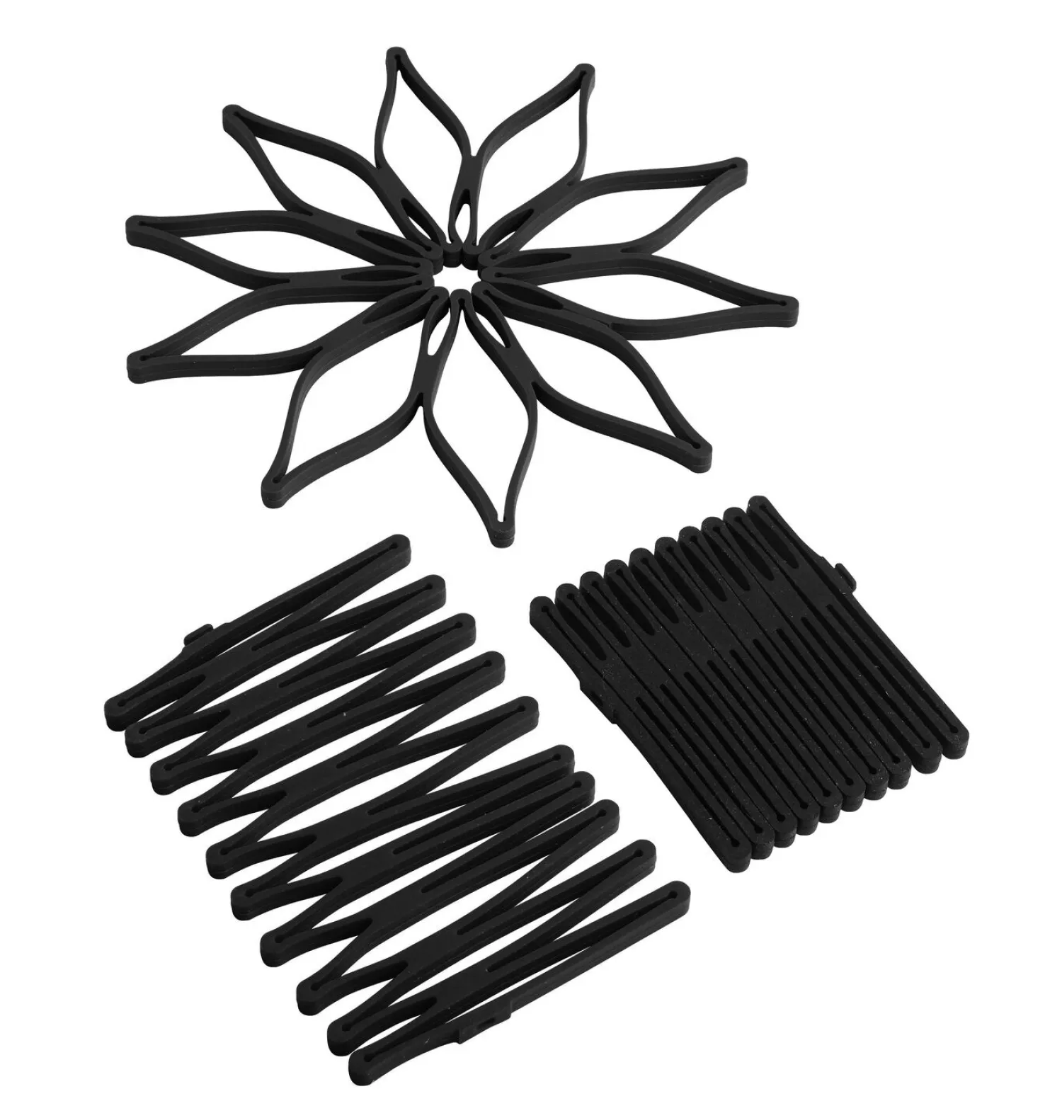 - MAGIC TRIVET SORT SILIKONE 3-PAK.^Steel Function Clearance